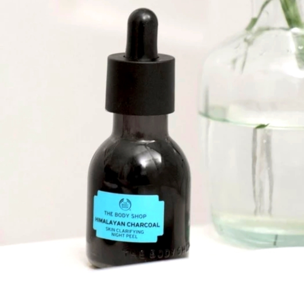 NEW Body Shop Himalayan Charcoal Skin Clarifying Night Peel